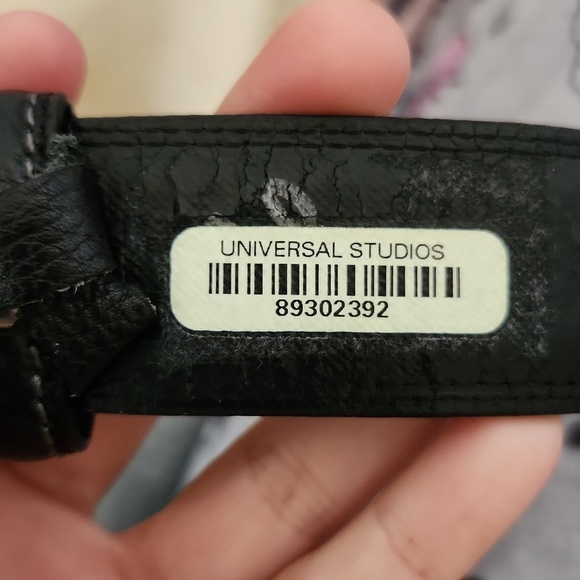 Claiborne Crazy Horse Black Leather Belt main image 6